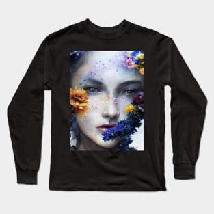 Circe and the floral world Long Sleeve T-Shirt